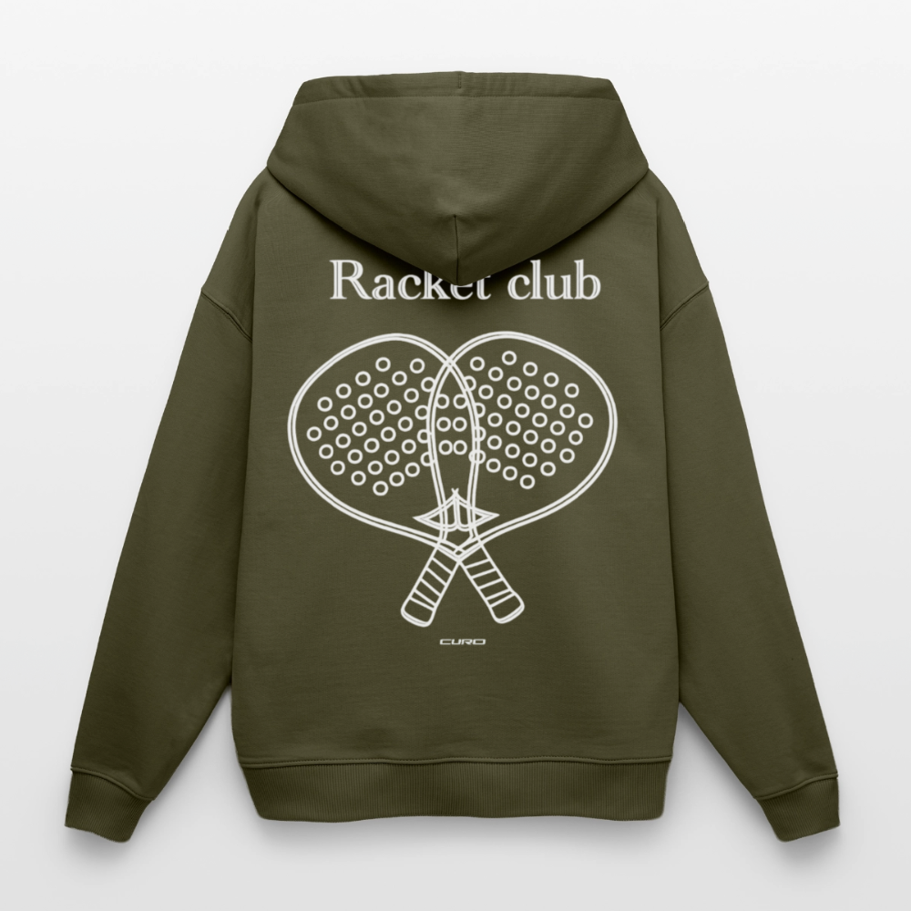 RACKET CLUB HOODIE - khaki