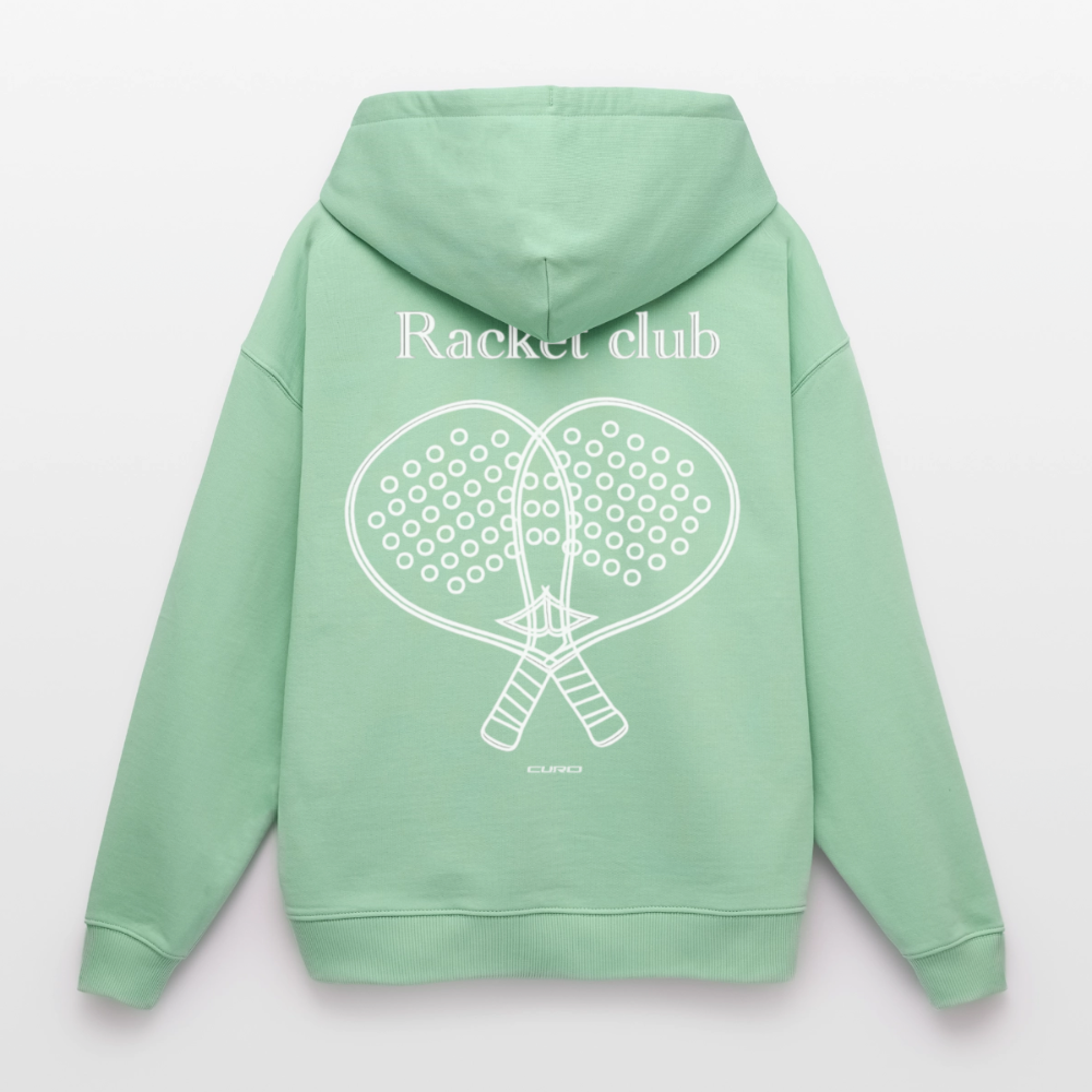 RACKET CLUB HOODIE - misty jade