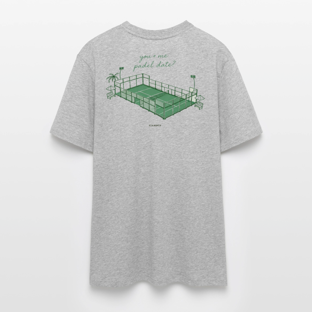 COURT DATE REGULAR TEE - heather grey