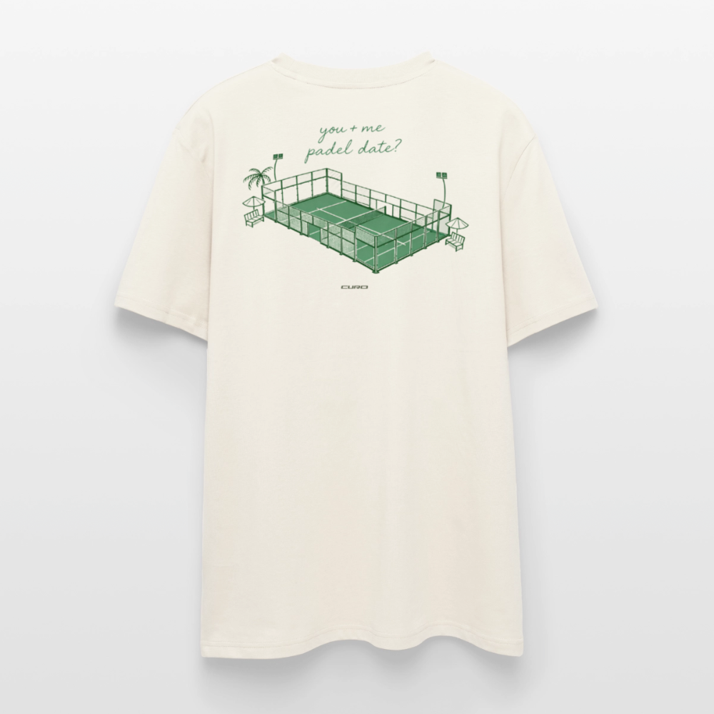 COURT DATE REGULAR TEE - natural white