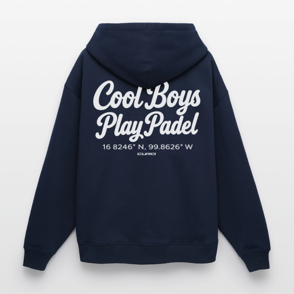 COOL BOYS PLAY PADEL HOODIE - navy