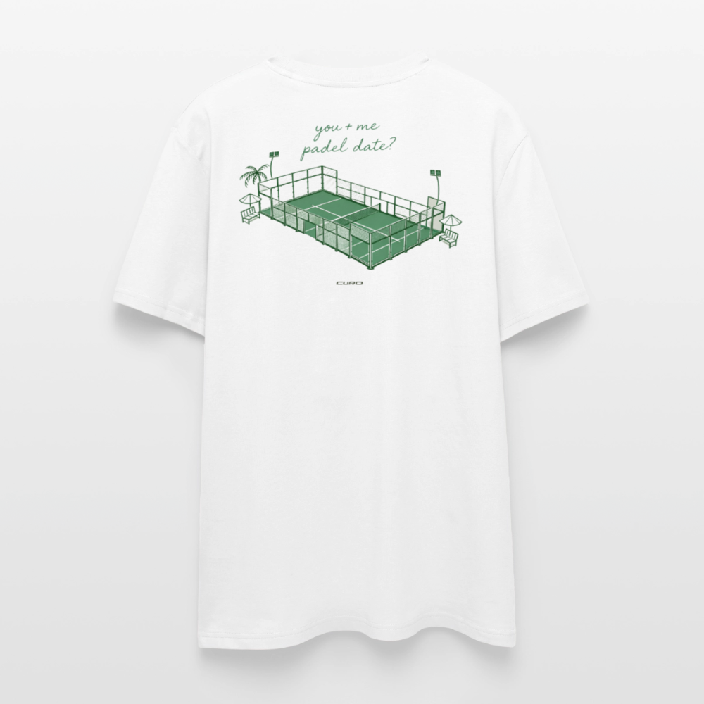 COURT DATE REGULAR TEE - white
