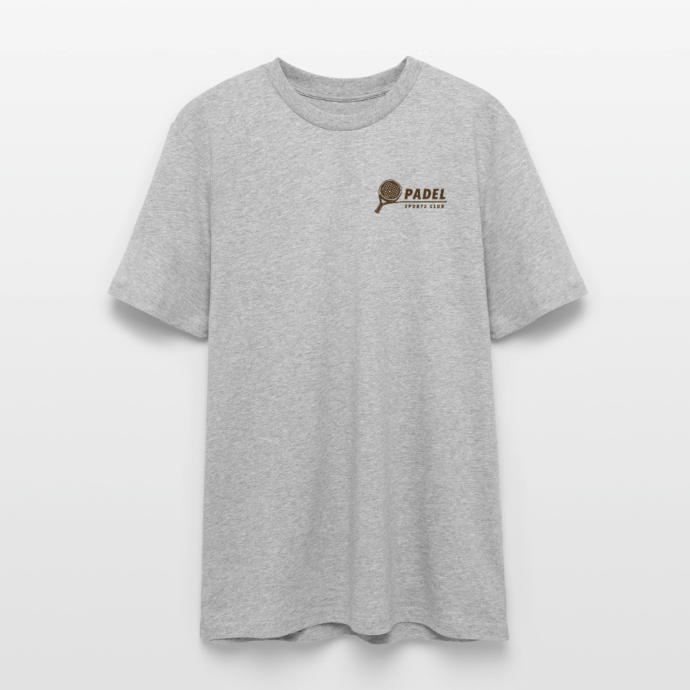 PADEL SPORTS CLUB REGULAR TEE - heather grey