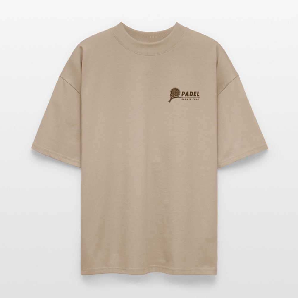 PADEL SPORTS CLUB TEE - stone
