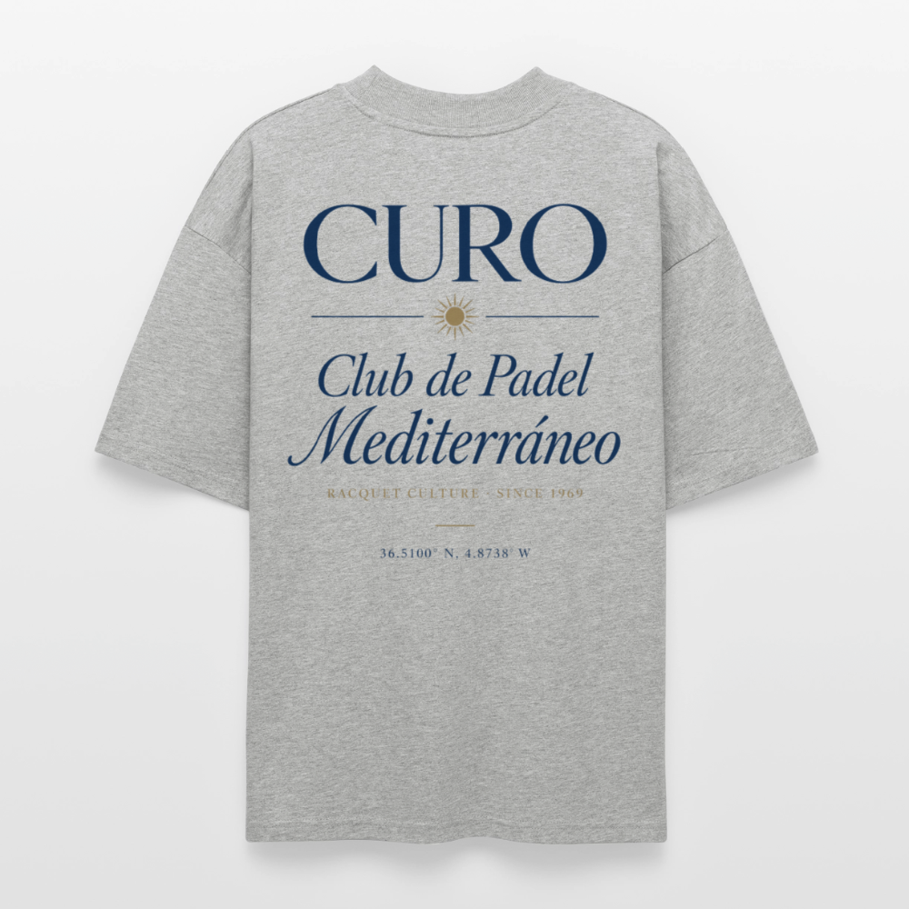 MEDITERRANEO OVERSIZED TEE - Grau meliert