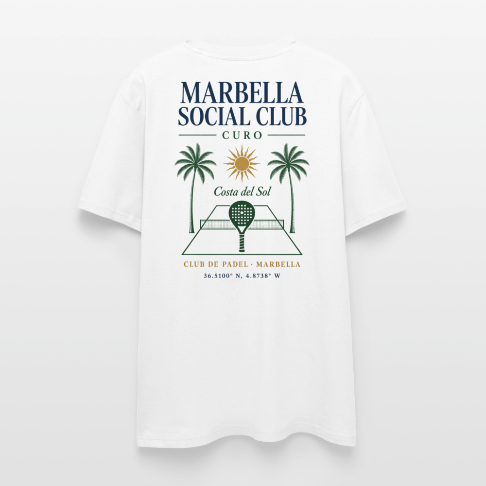 MARBELLA SOCIAL CLUB TEE - Weiß