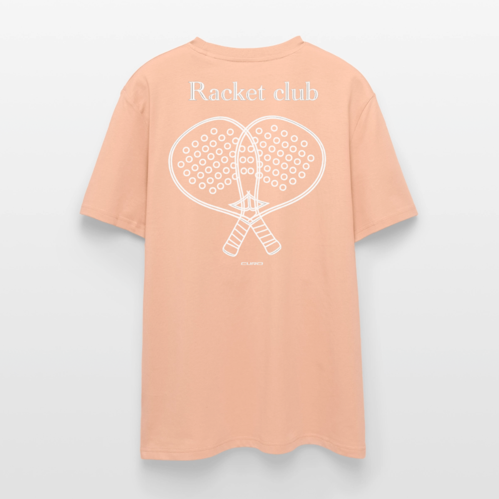 RACKET CLUB REGULAR TEE - peach