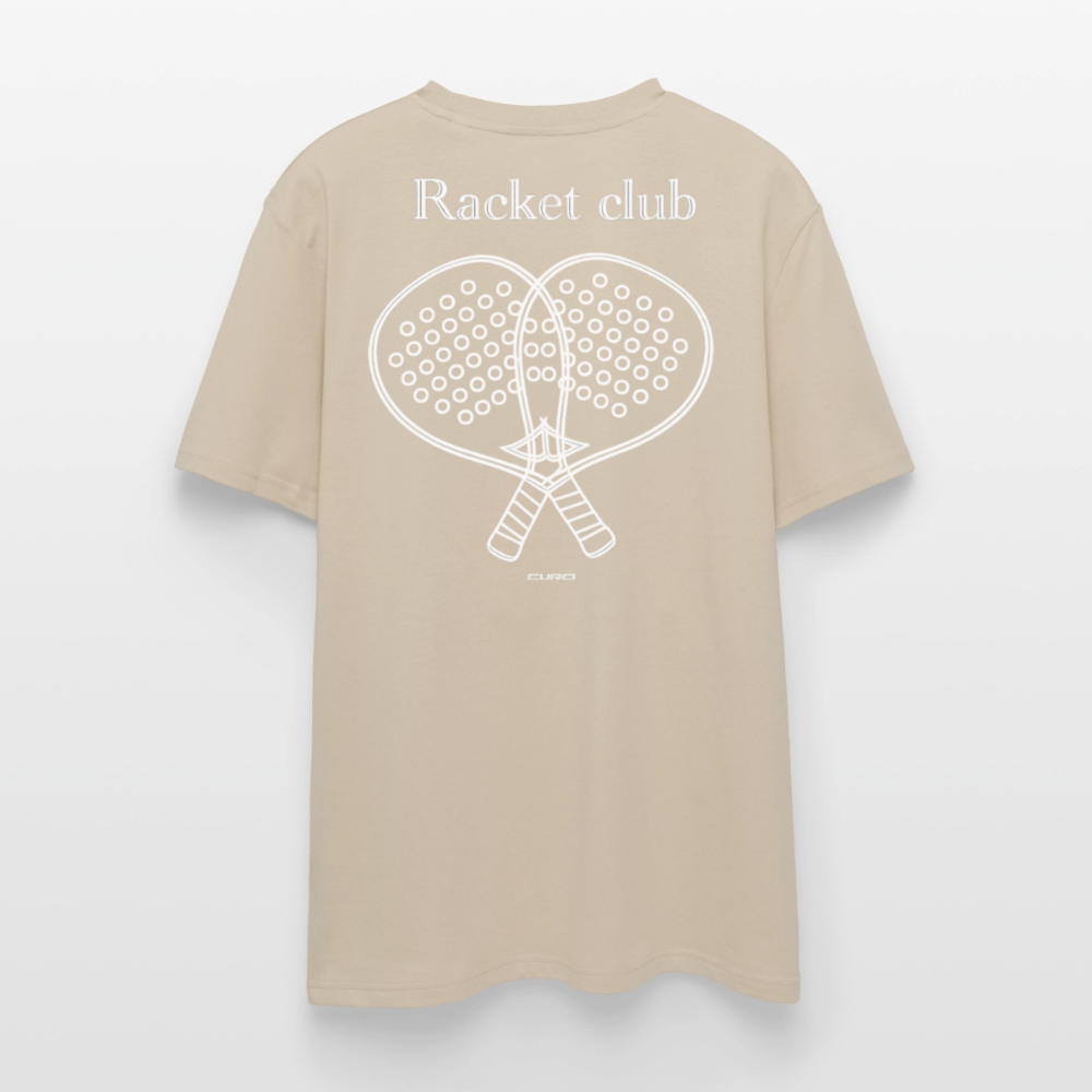 RACKET CLUB REGULAR TEE - beige