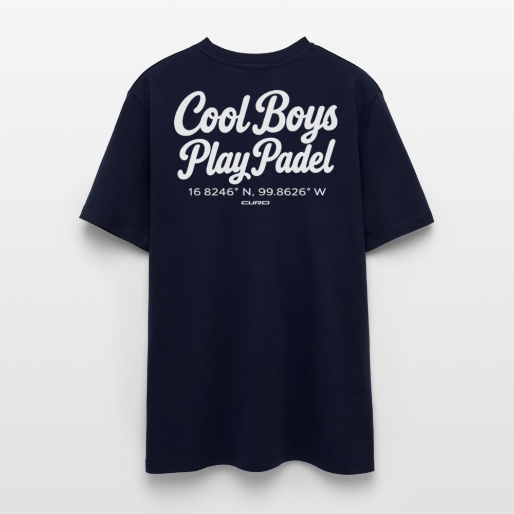 COOL BOYS PLAY PADEL REGULAR TEE - navy