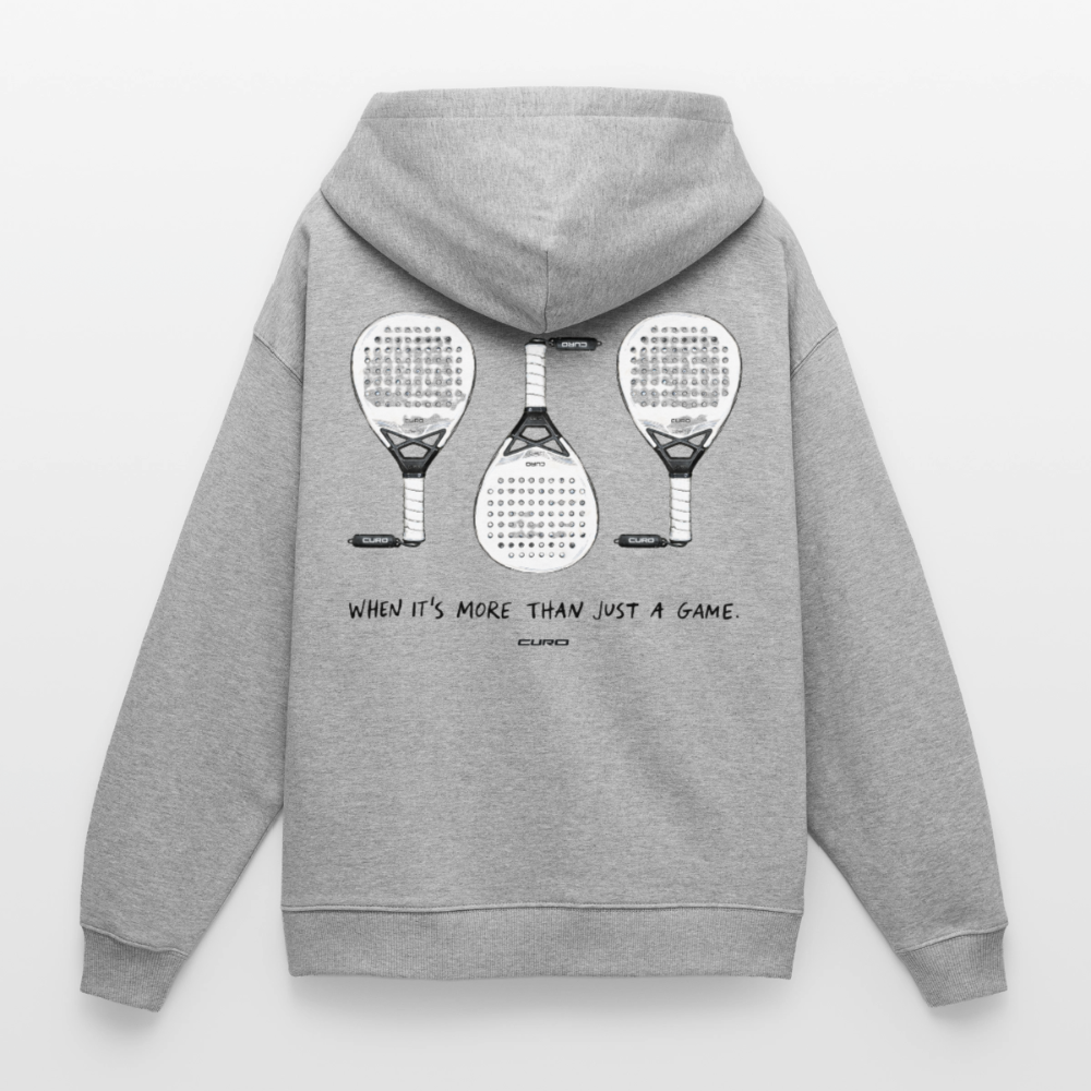 GAME OBSESSION HOODIE - heather grey
