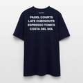 PADEL COURTS TEE - Navy