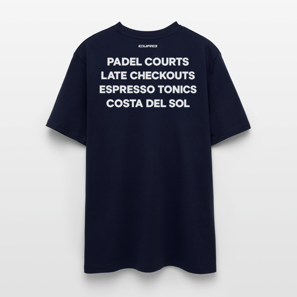 PADEL COURTS TEE - Navy