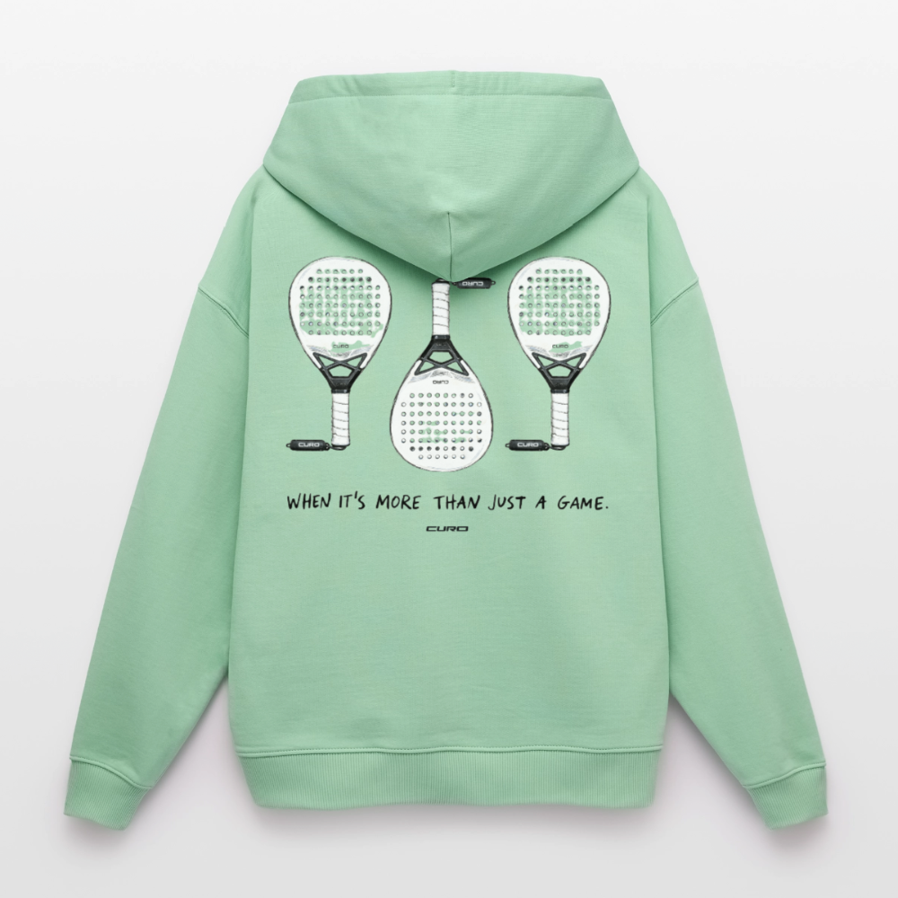 GAME OBSESSION HOODIE - misty jade