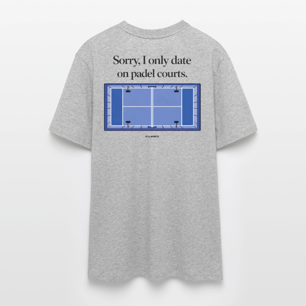 PADEL CRUSH REGULAR TEE - heather grey