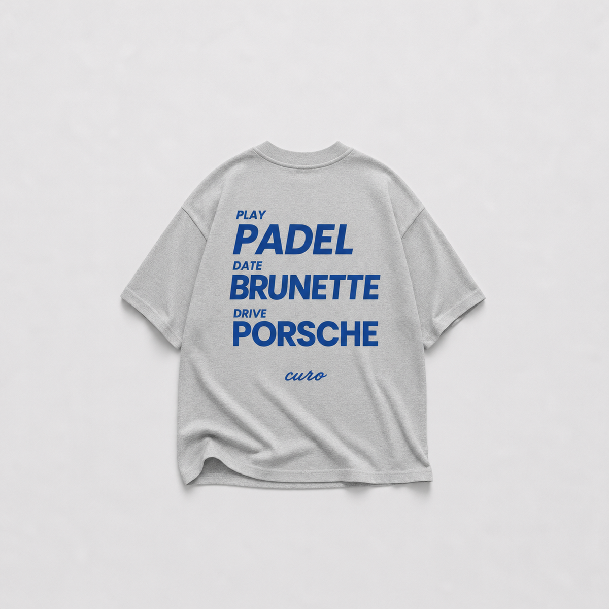 PADEL & BRUNETTES OVERSIZED TEE