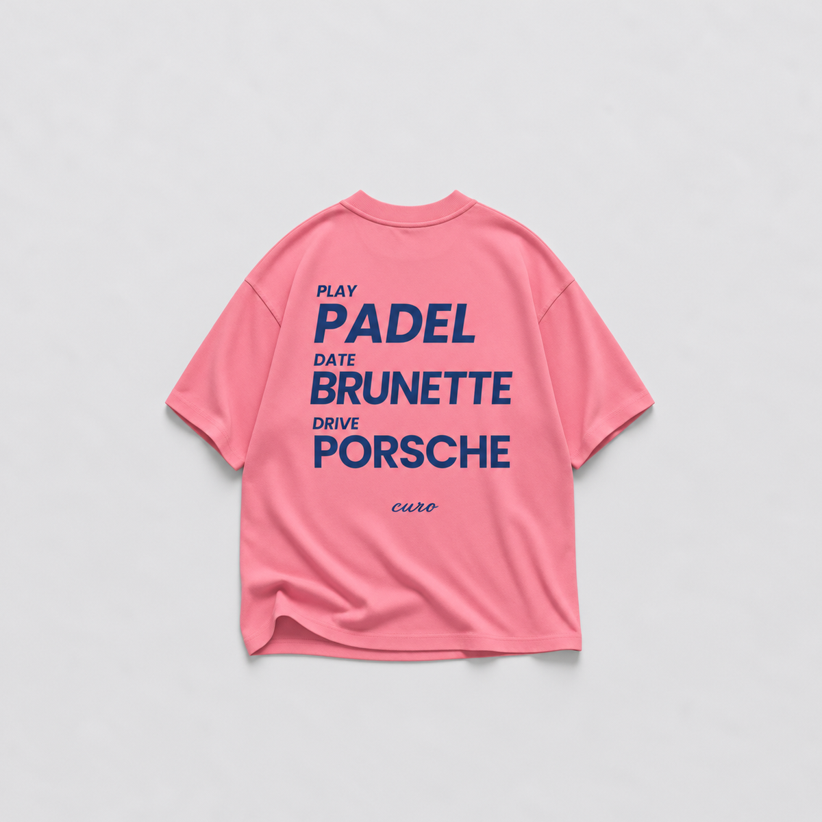 PADEL & BRUNETTES OVERSIZED TEE