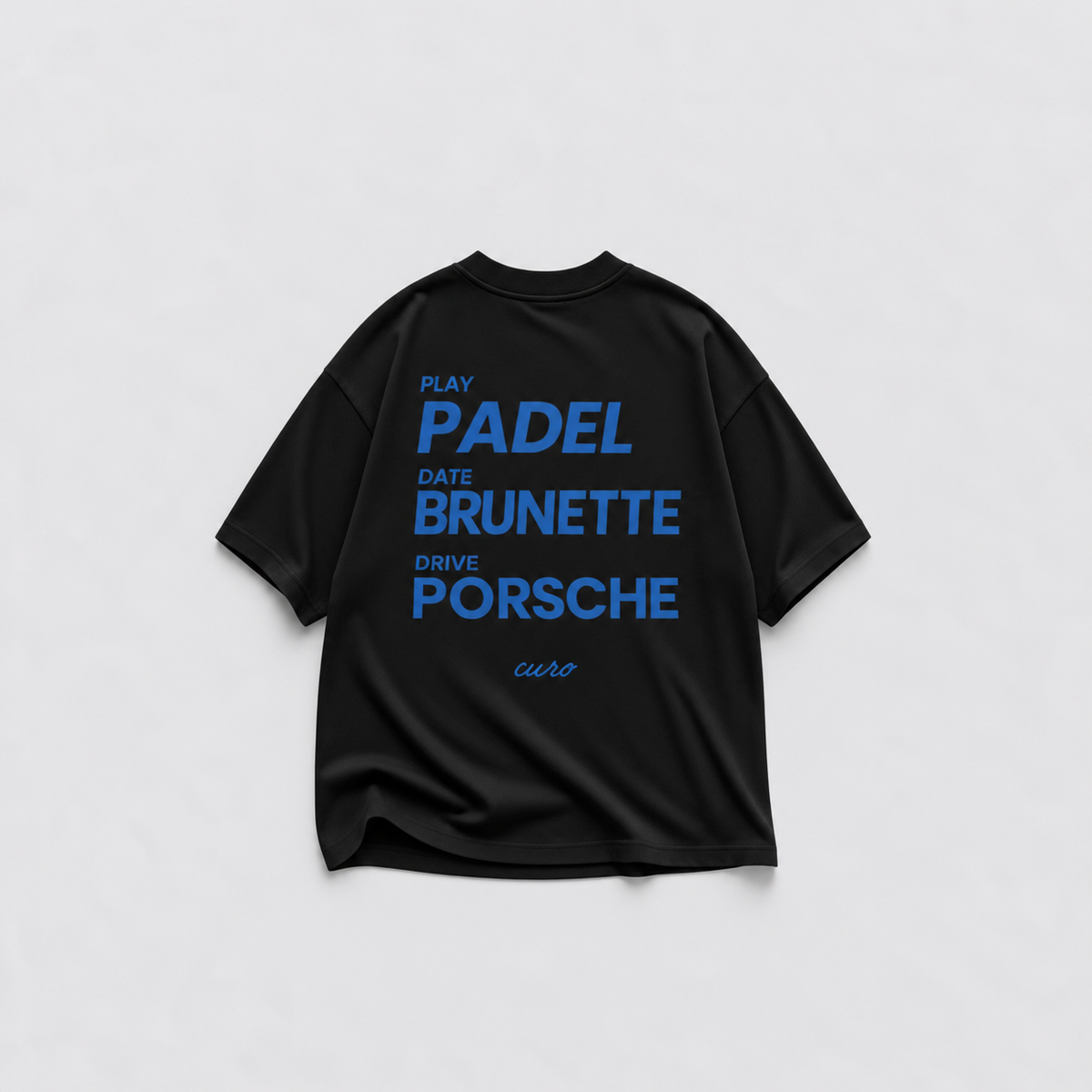 PADEL & BRUNETTES OVERSIZED TEE