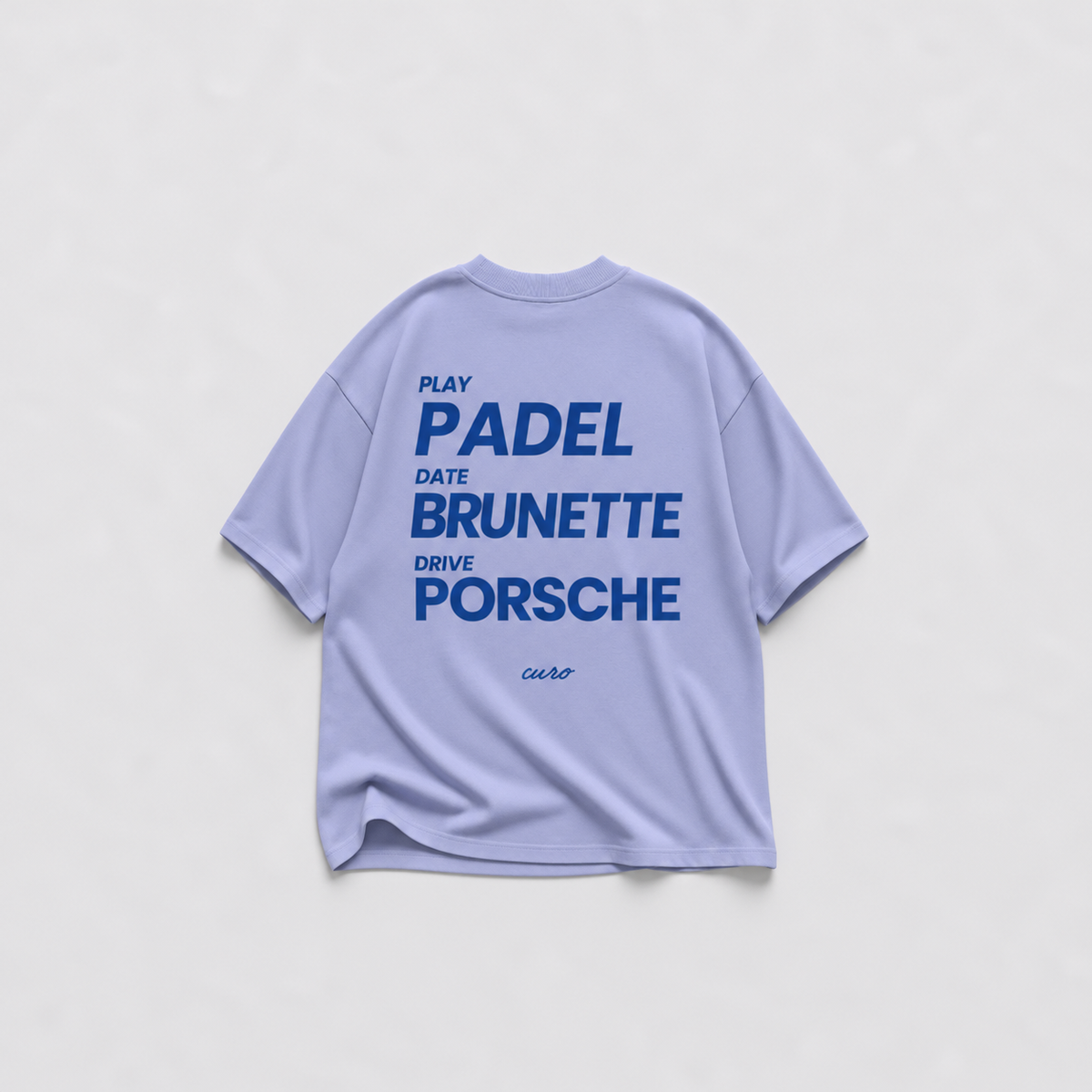 PADEL & BRUNETTES OVERSIZED TEE