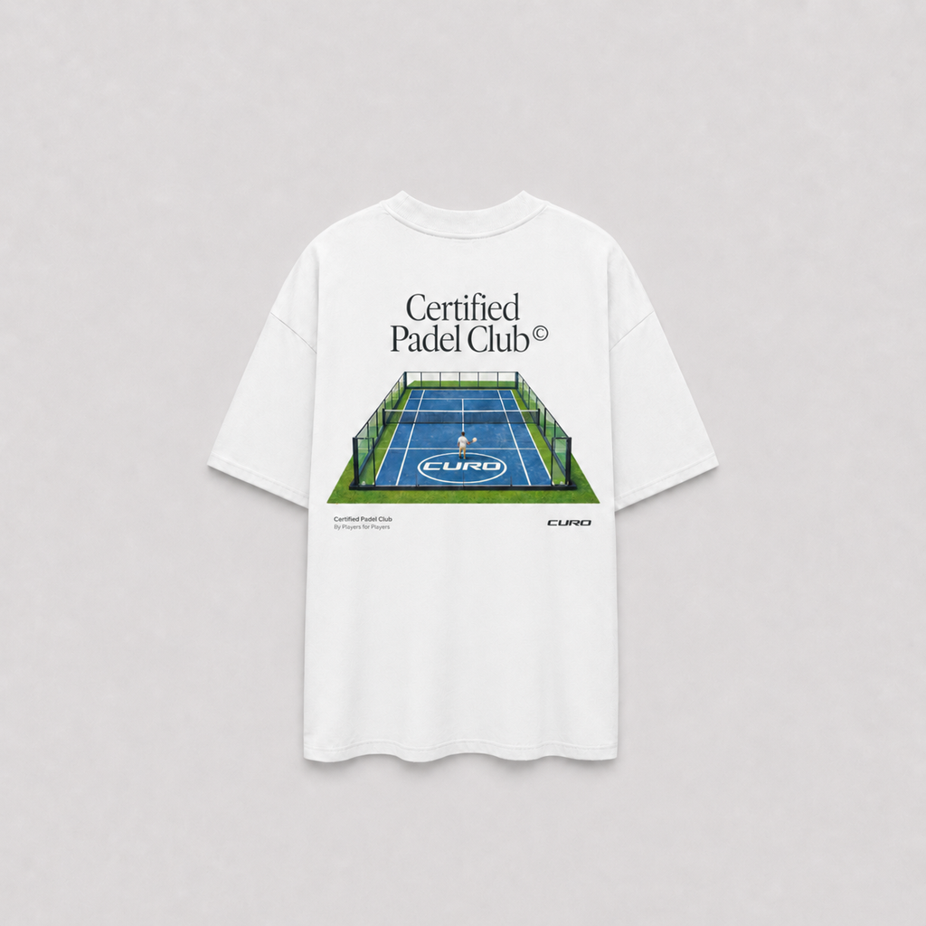 CERTIFIED PADEL CLUB OVERSIZED TEE