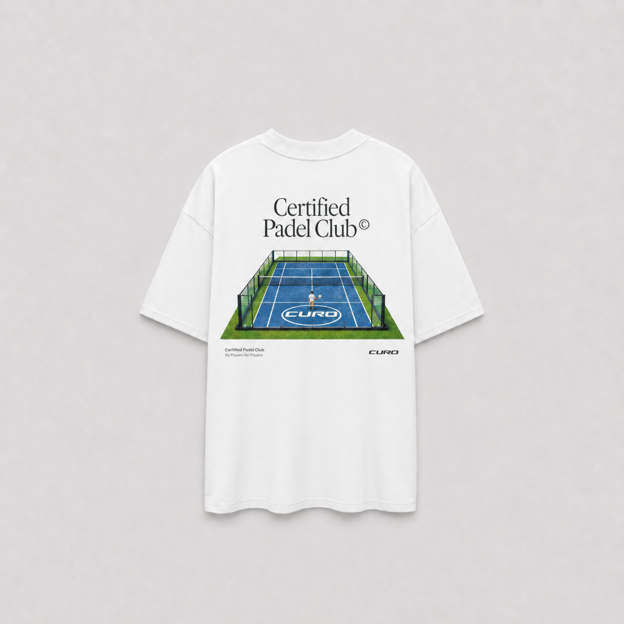 CERTIFIED PADEL CLUB OVERSIZED TEE