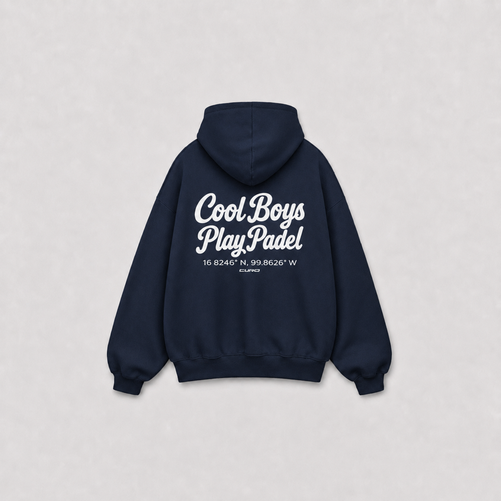 COOL BOYS PLAY PADEL HOODIE