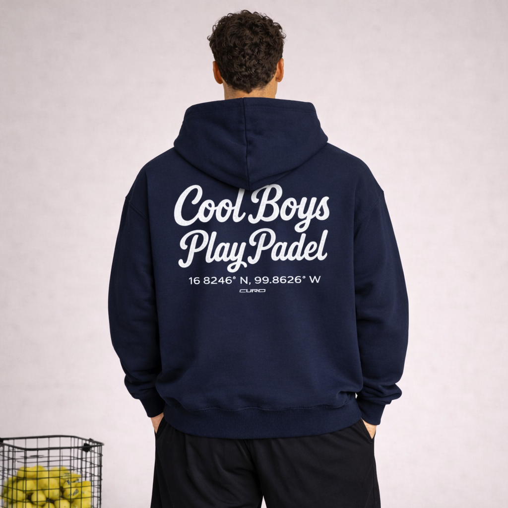 COOL BOYS PLAY PADEL HOODIE