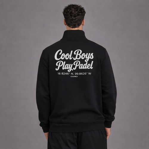 COOL BOYS PLAY PADEL HALF ZIP