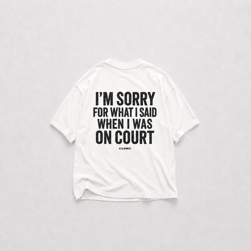 COURT TALK OVERSIZED TEE