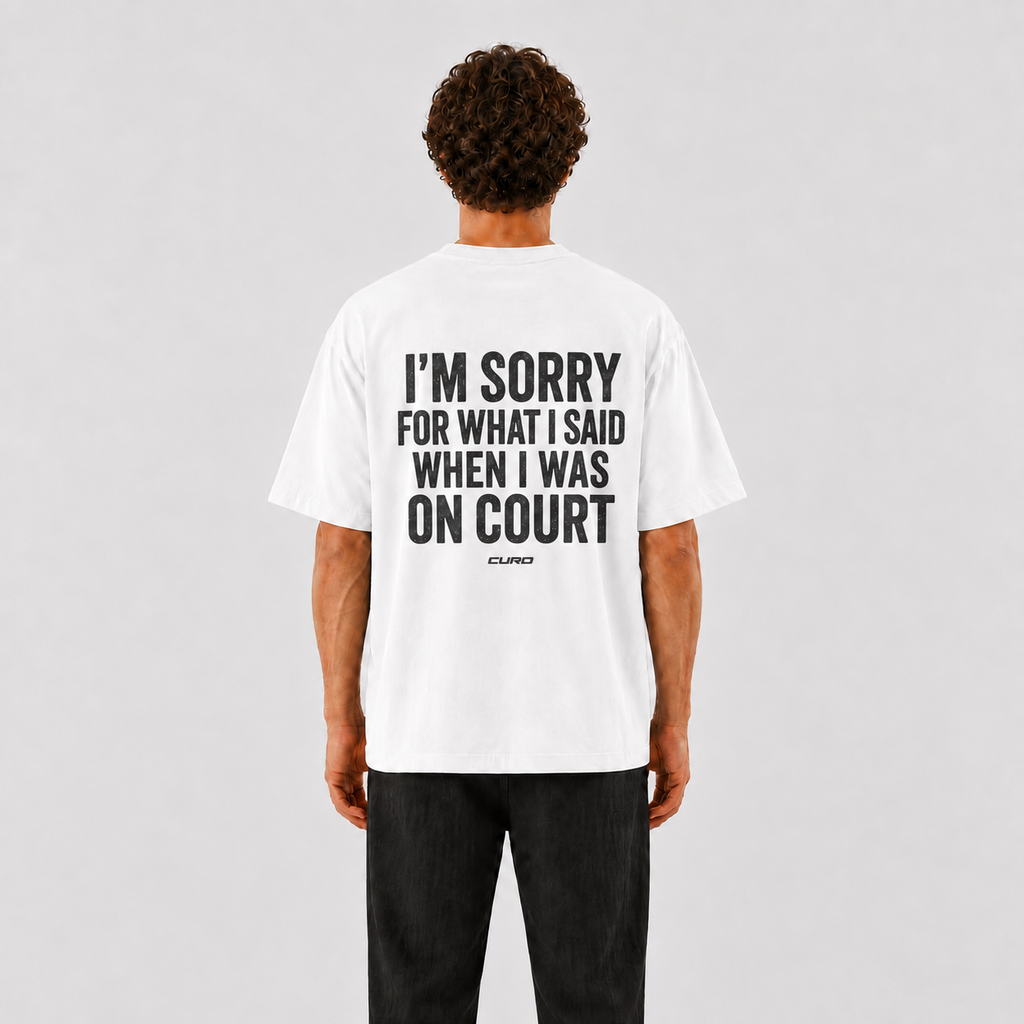 COURT TALK OVERSIZED TEE