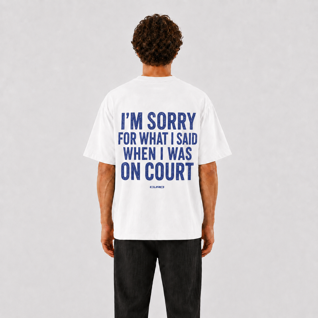 COURT TALK OVERSIZED TEE
