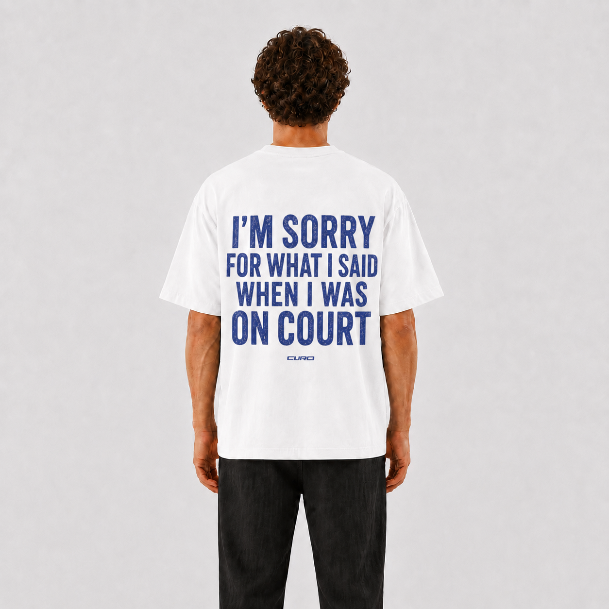 COURT TALK OVERSIZED TEE