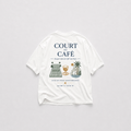 COURT TO CAFE OVERSIZED TEE