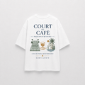 COURT TO CAFE OVERSIZED TEE