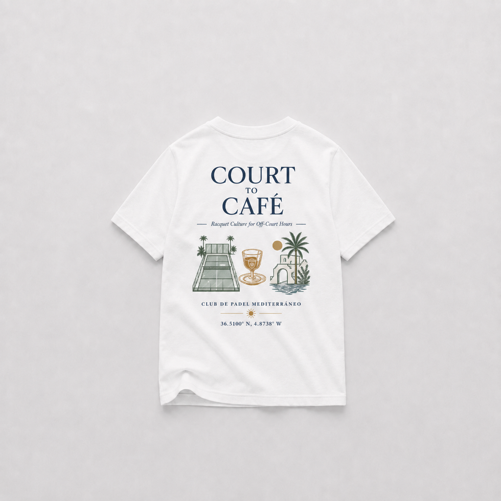 COURT TO CAFE TEE
