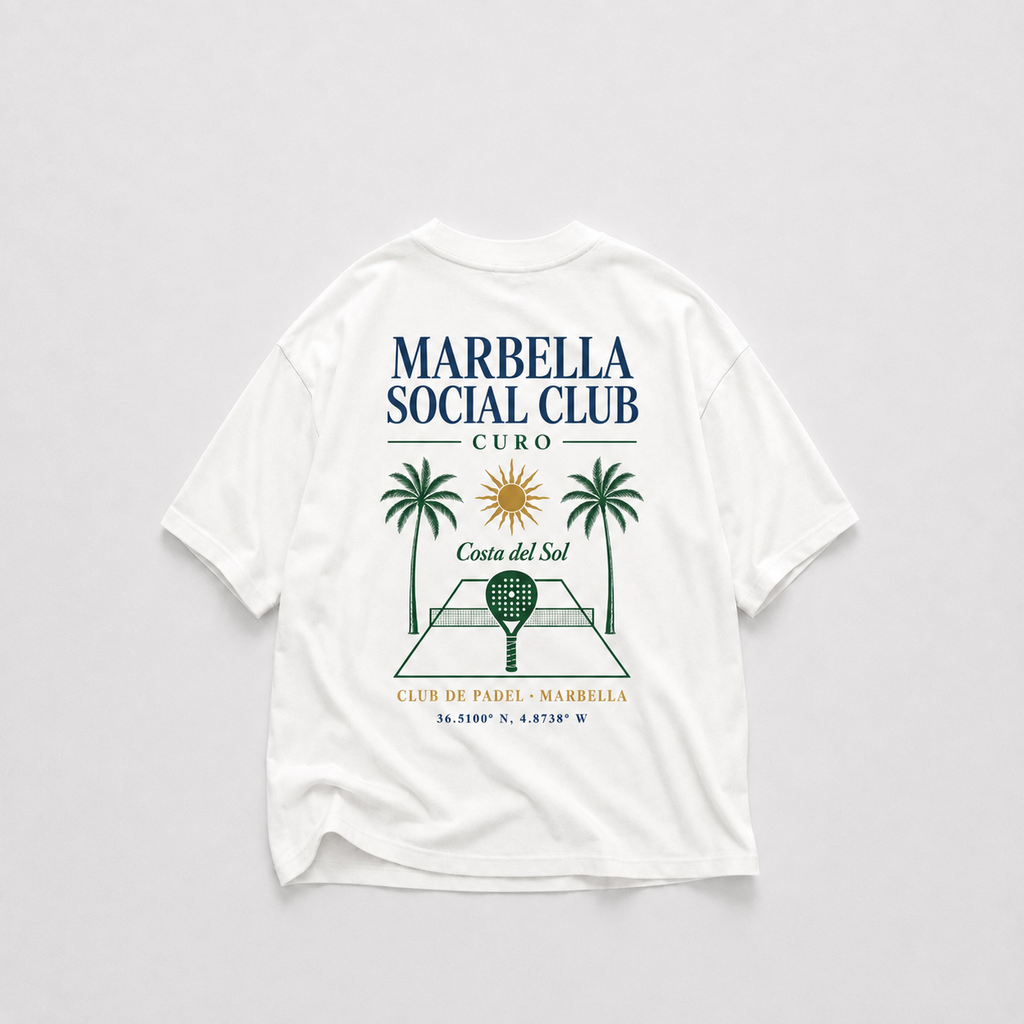 MARBELLA SOCIAL CLUB OVERSIZED TEE