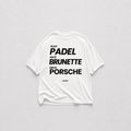 PADEL & BRUNETTES OVERSIZED TEE