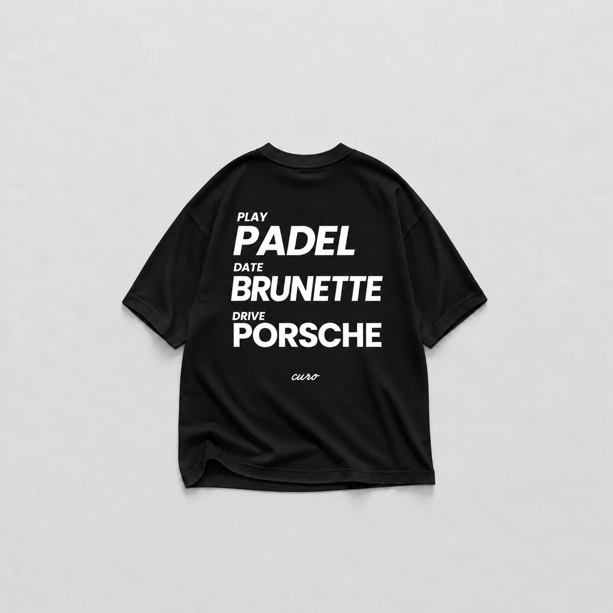 PADEL & BRUNETTES OVERSIZED TEE