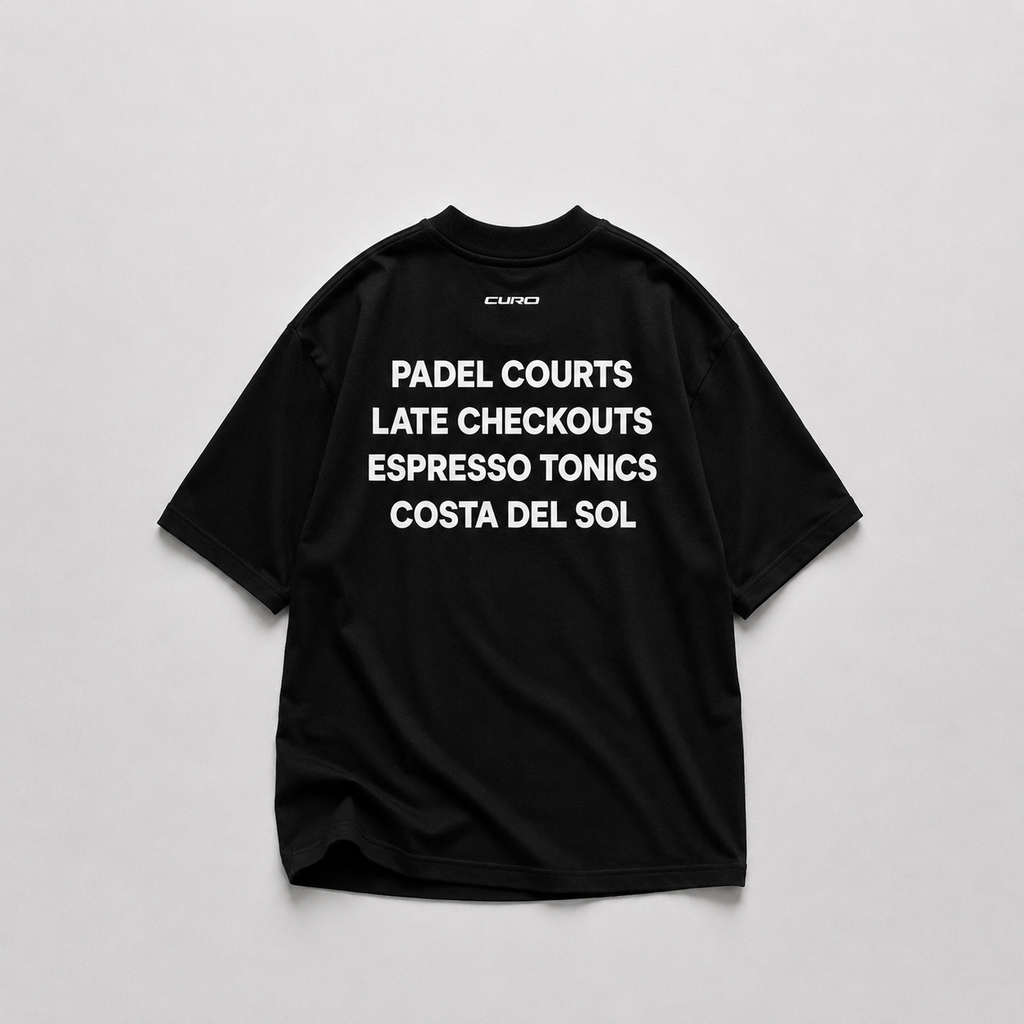 PADEL COURTS OVERSIZED TEE