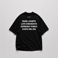 PADEL COURTS OVERSIZED TEE