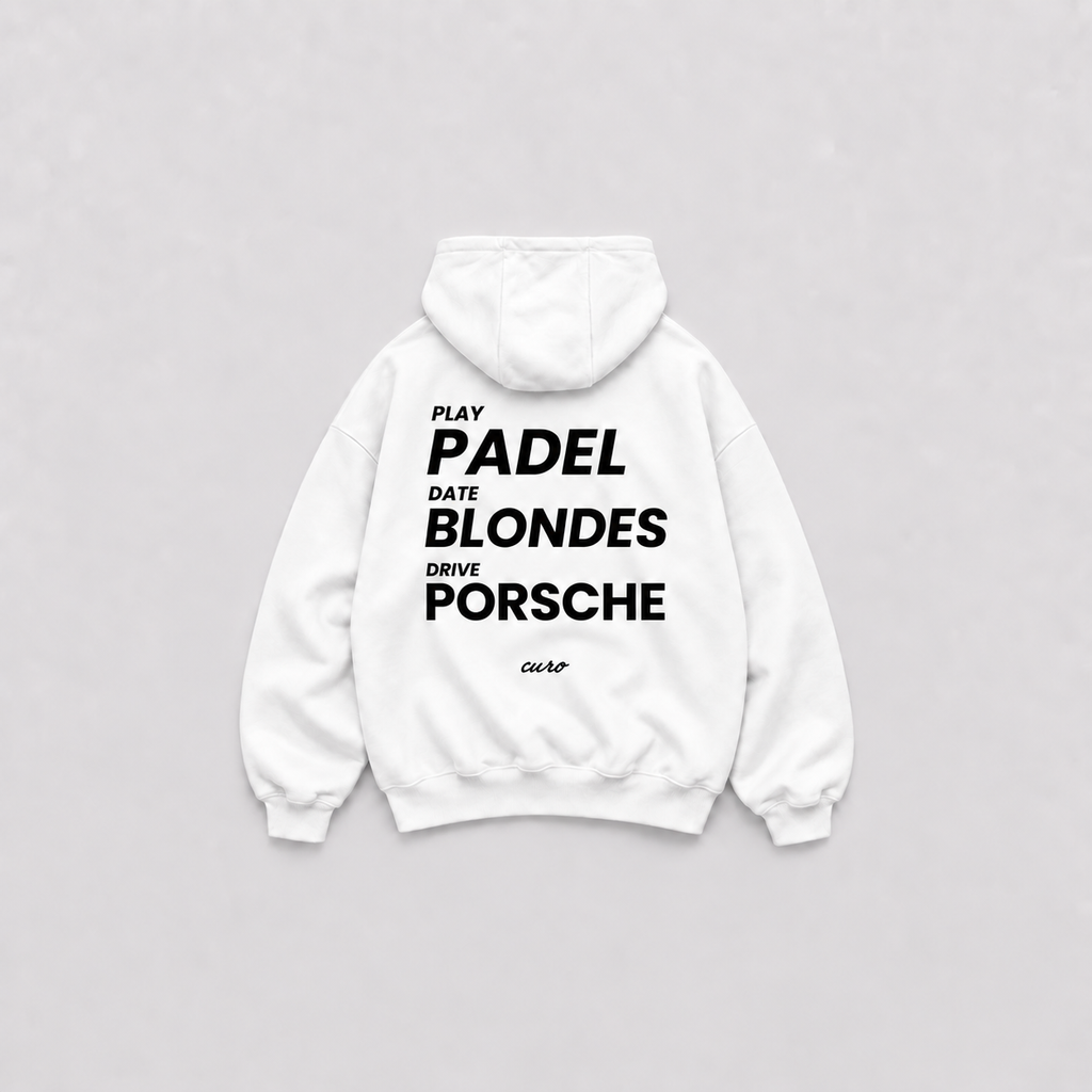 PADEL LOVE OVERSIZED HOODIE