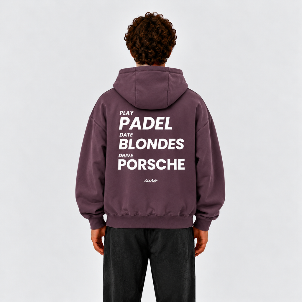 PADEL LOVE OVERSIZED HOODIE