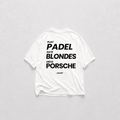 PADEL LOVE OVERSIZED TEE