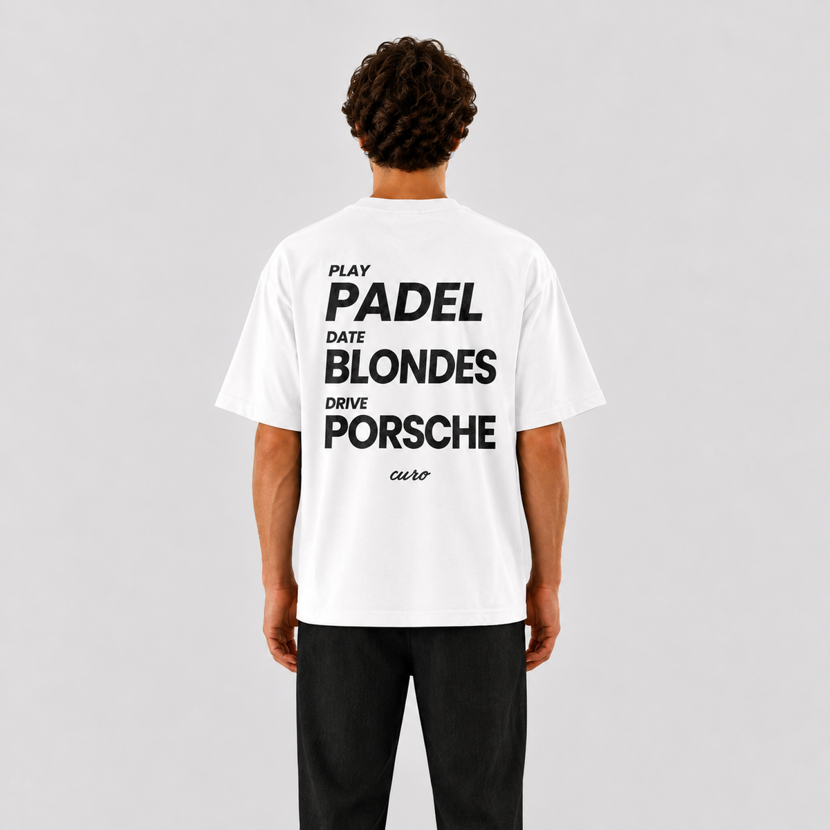 PADEL LOVE OVERSIZED TEE