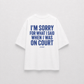 COURT TALK OVERSIZED TEE