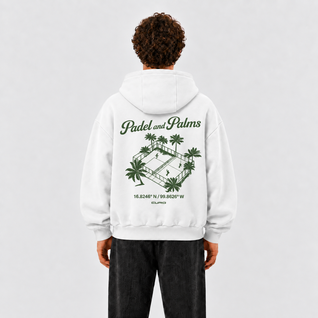 PADEL & PALMS OVERSIZED HOODIE