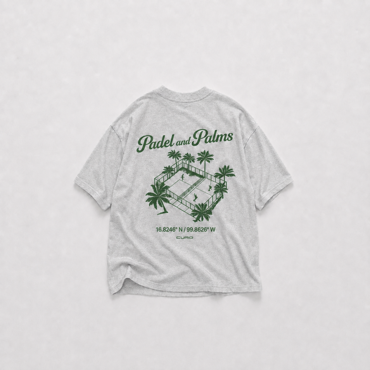 PADEL & PALMS OVERSIZED TEE