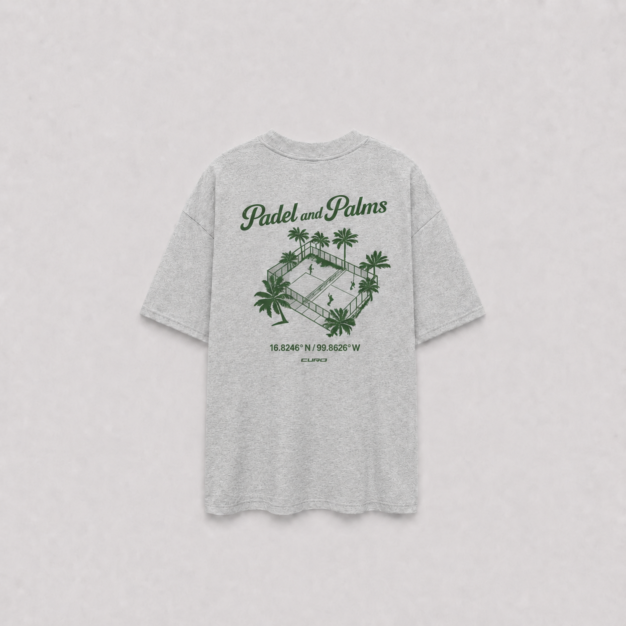 PADEL & PALMS OVERSIZED TEE