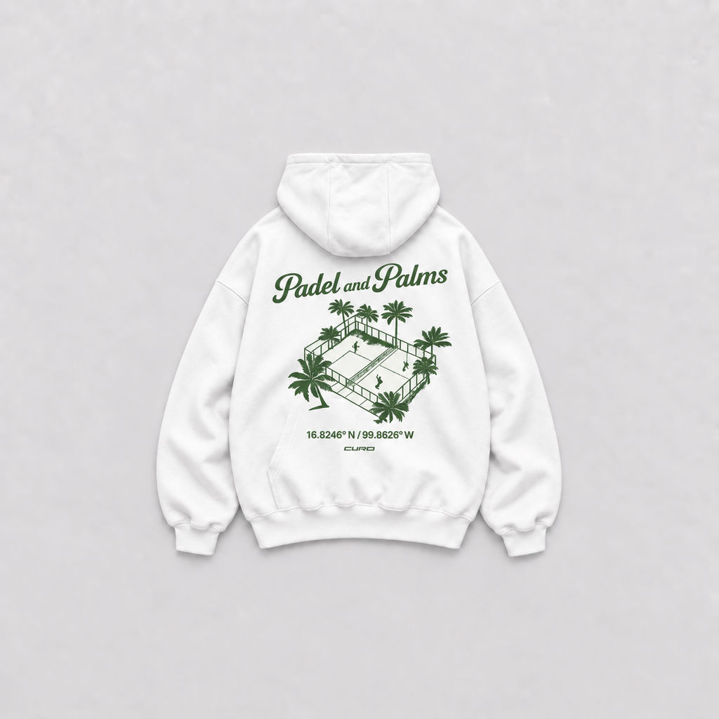 PADEL & PALMS OVERSIZED HOODIE