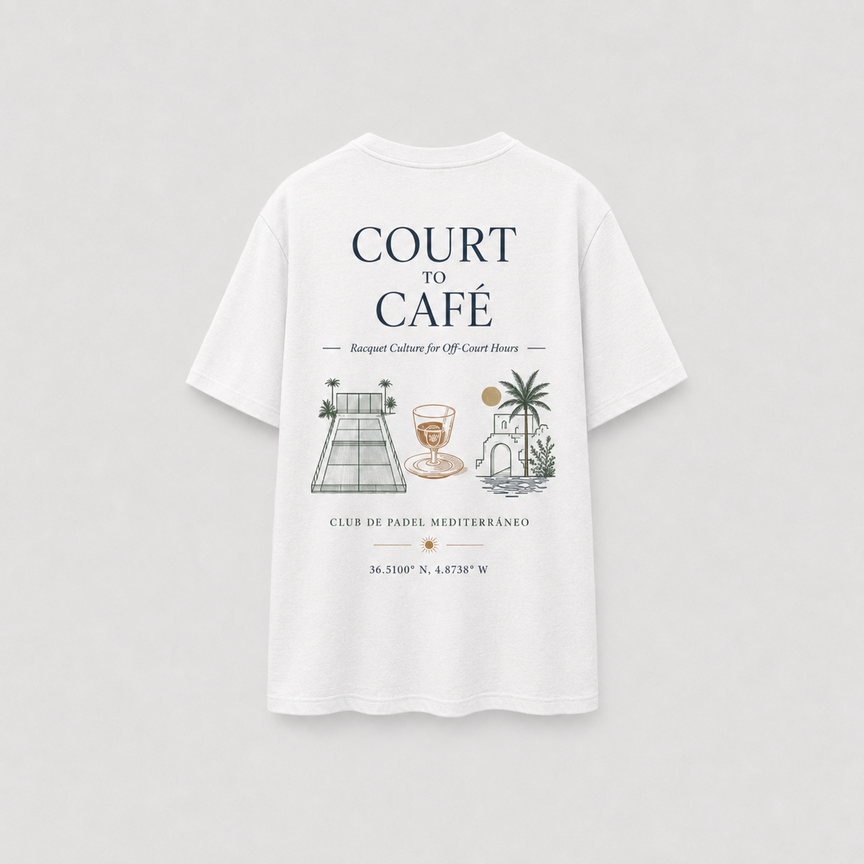 Court to Cafe Tee