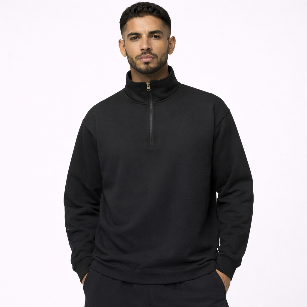 RACKET CLUB HALF ZIP